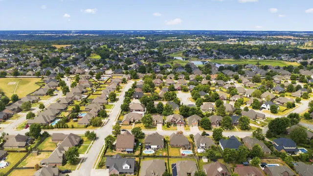 Neighborhood aerial